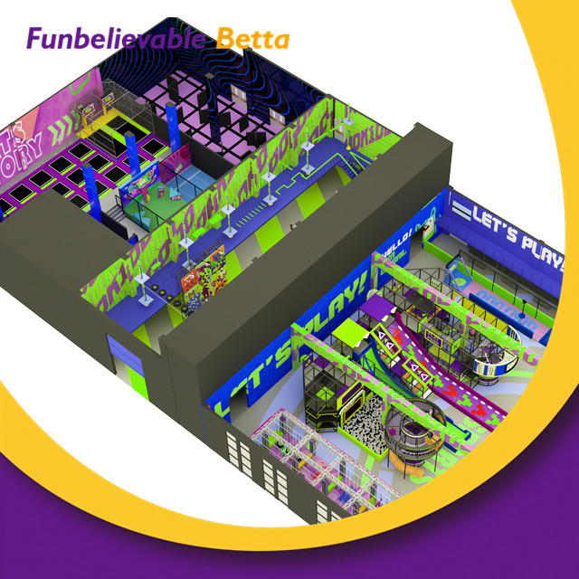 children’s indoor playground parque infantil interior