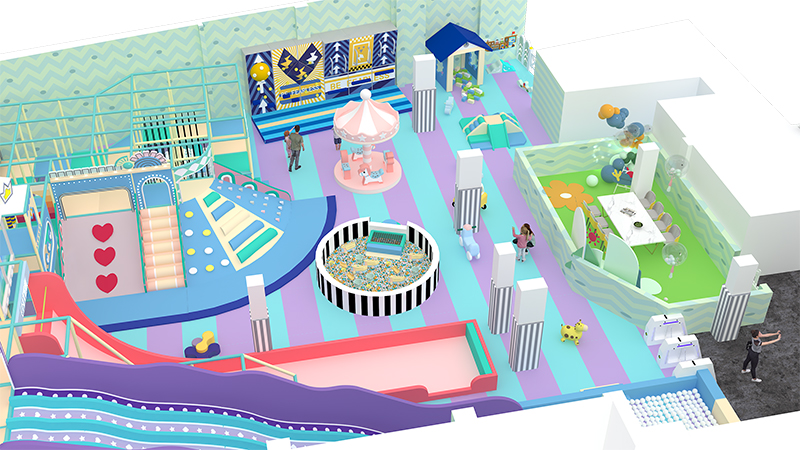 commercial indoor children playground parque infantil interior comercial