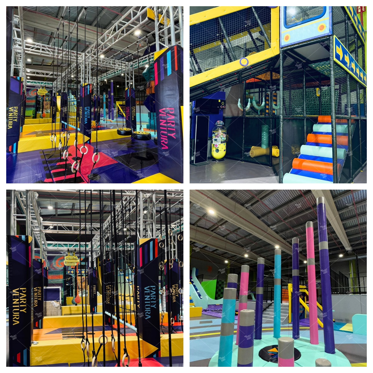trampoline park حديقة الترامبولين
