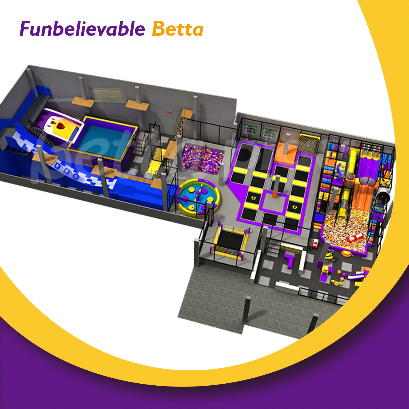 Trampoline park Parque de trampolines