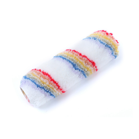 Rainbow Color Polypropylene Paint Roller Cover