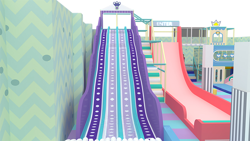 china playground indoor parque infantil chino interior