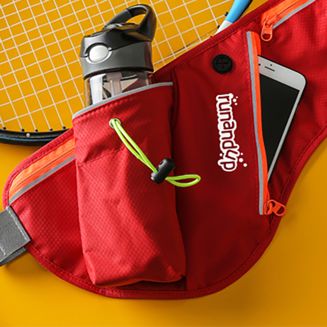 Sports Cycling Security Pocket Bag Two Waterbottle Waist Running Bag RU81006