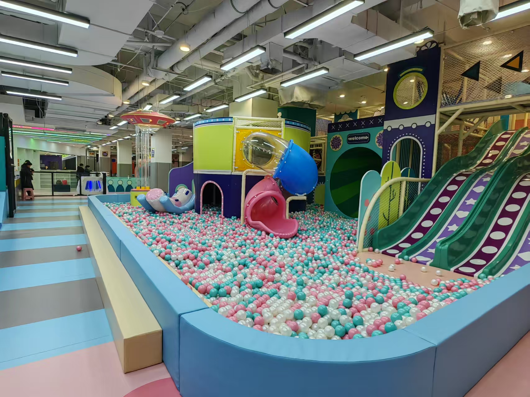 commercial soft play kids indoor playground (2) ملعب داخلي للأطفال للعب التجاري الناعم (2)