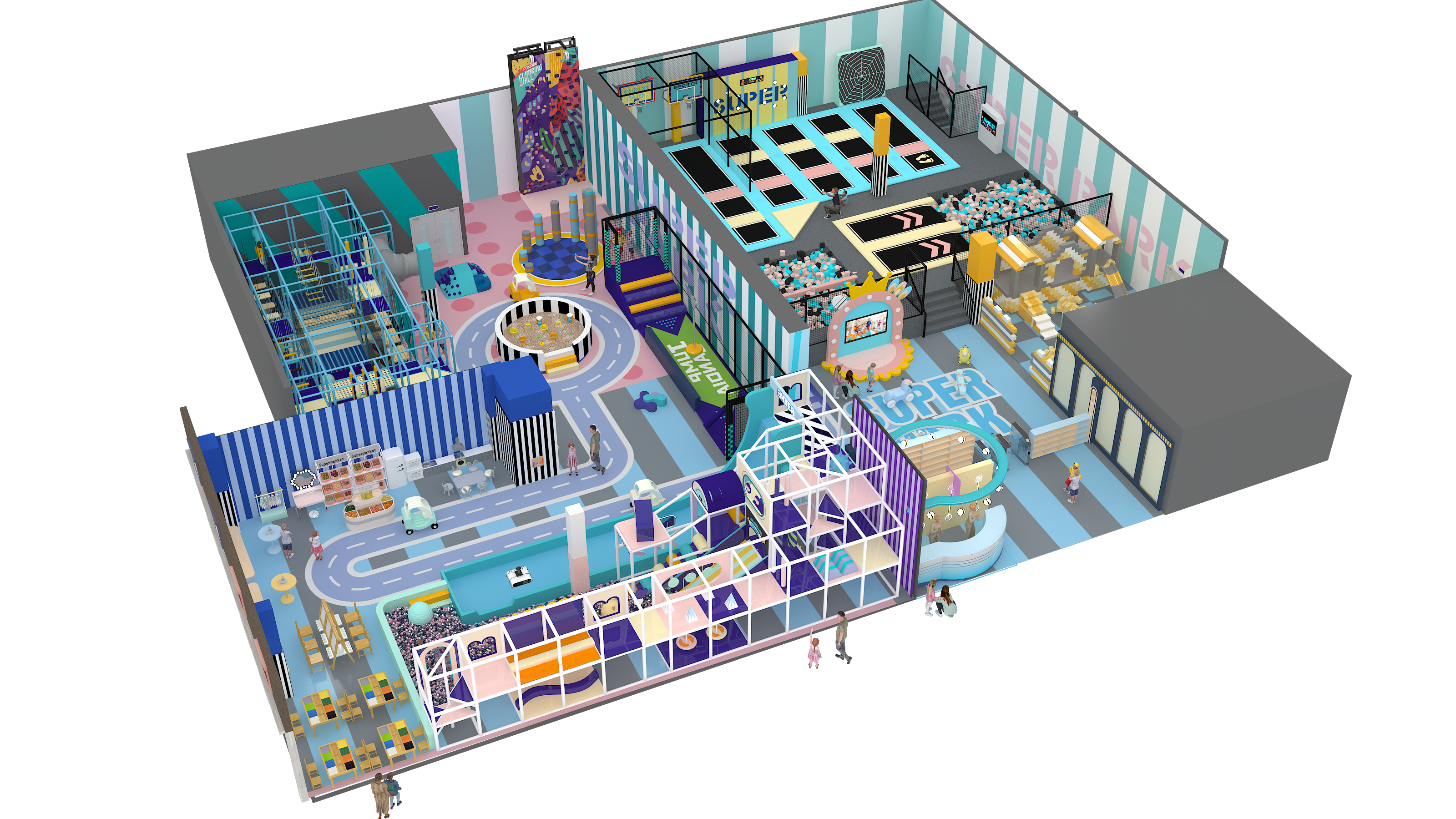 kids indoor playground supplier مورد ملعب داخلي للأطفال