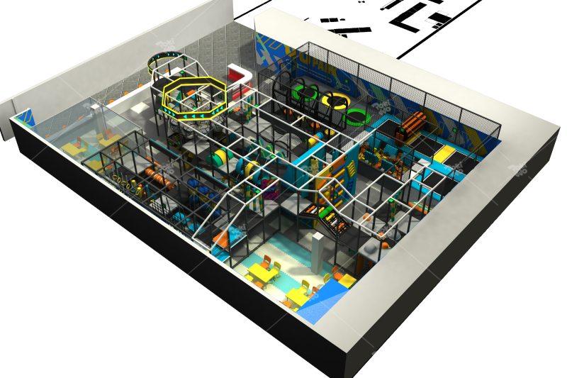 indoor playground design تصميم ملعب داخلي