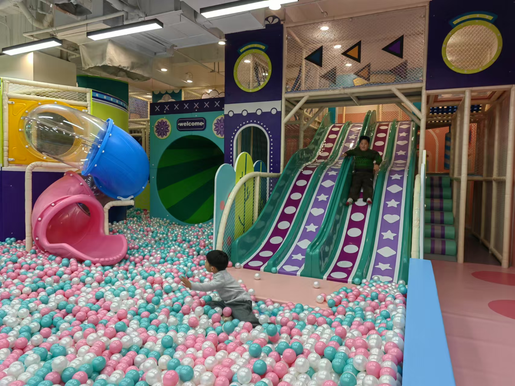 commercial soft play kids indoor playground (14) ملعب داخلي للأطفال للعب التجاري الناعم (14)