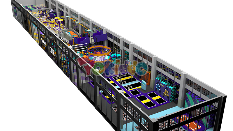 ملعب داخلي مصنوع في الصين