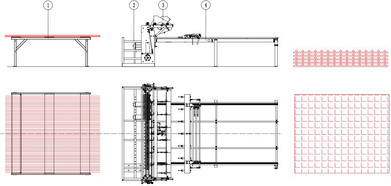 Construction mesh panel machine Technological Processes
