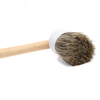 Natural Bristle Round Radiator Paint Brush with Replaceable Head