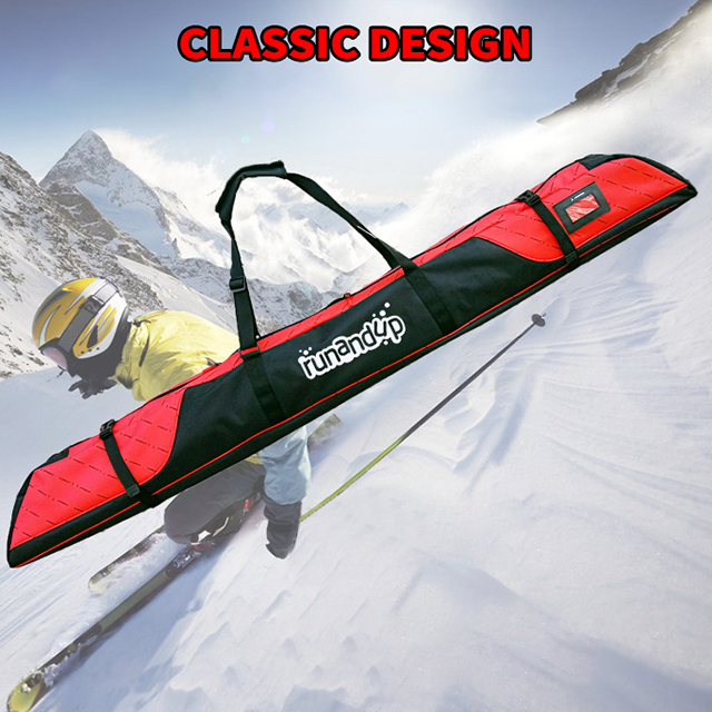 Wheeled Single Shoulder Fashion Color Skiing Snowboard Bag RU81075