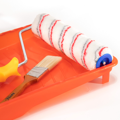 Paint Tray with Paint Roller And Paint Brush Kit