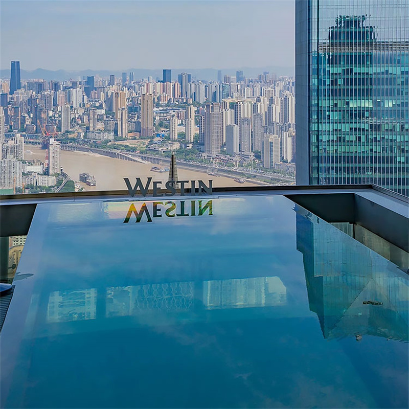 Classic Supported On 3-Sides Window Swimming Pool - Leyu Klasszikus, háromoldalas ablakos úszómedence - Leyu