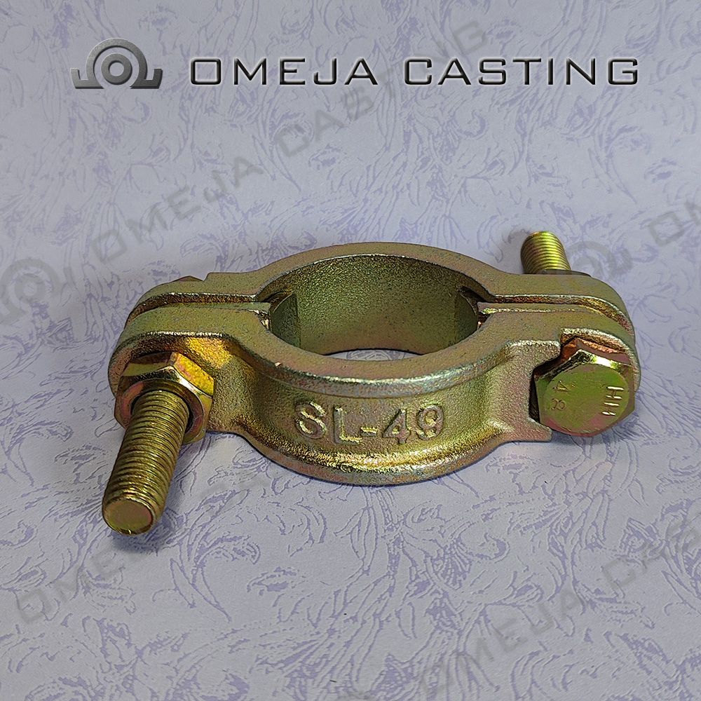 9Double Bolt Hose Clamps Abrazaderas de manguera de doble perno