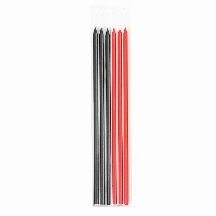 Solid Carpenter Pencil Refill Leads Pack of 6