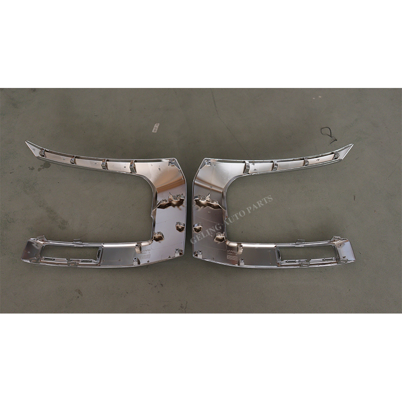 Chrome Front Bumper Cover for Mitsubishi L200 Triton 2024 Penutup Bumper Depan Chrome untuk Mitsubishi L200 Triton 2024