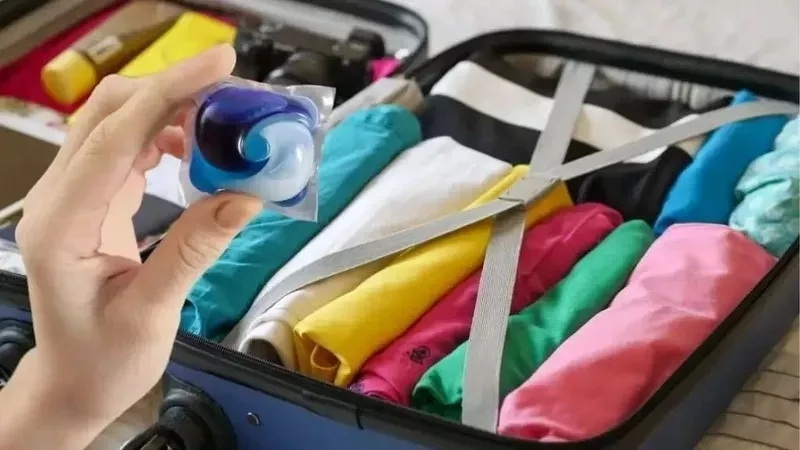 Regole della compagnia aerea per i baccelli detergenti