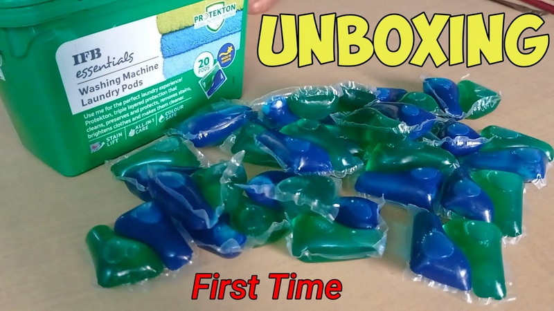 How To Use Ifb Laundry Pods Comment utiliser les dosettes de lessive Ifb