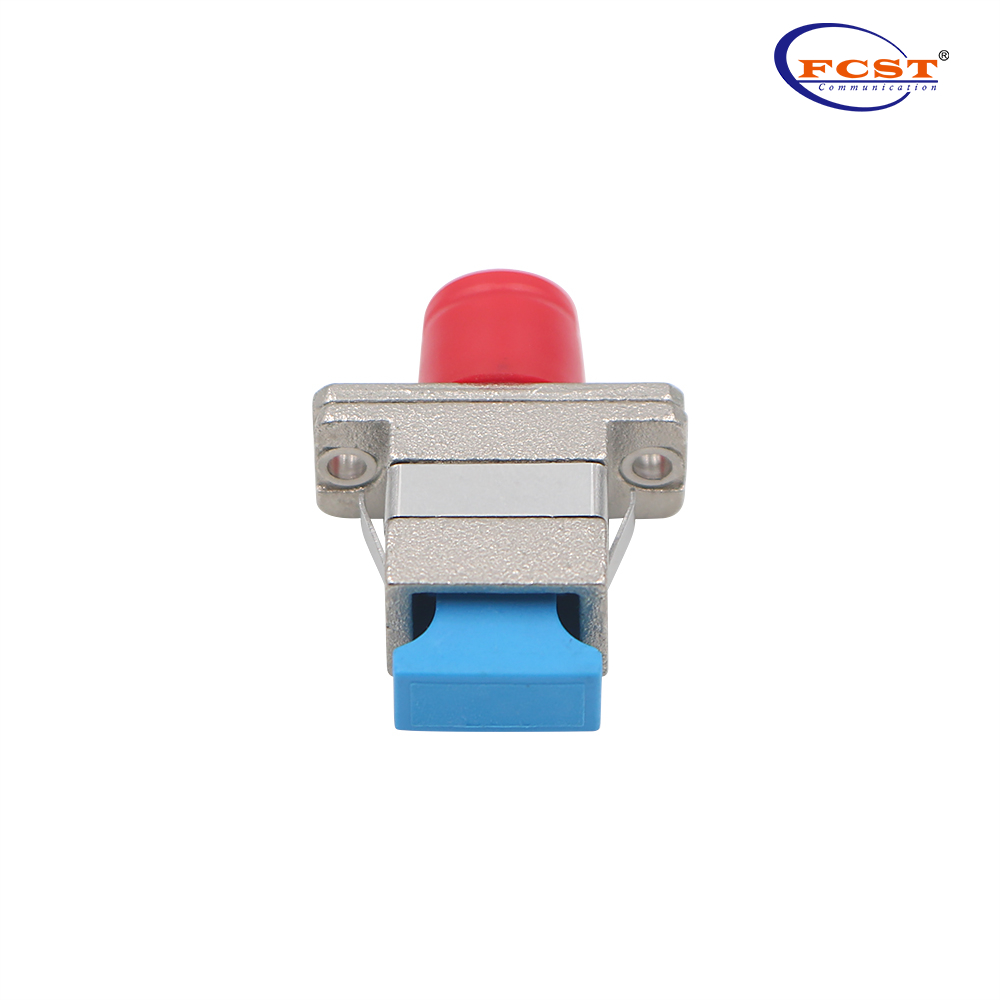 Adaptateur FC-SC Hybrid Simplex Copper Fiber optic Femelle à Femme