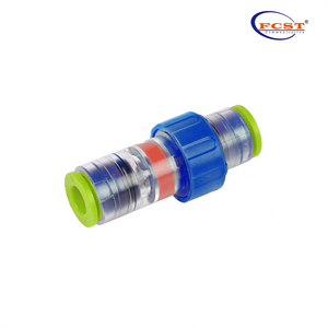 5/3.5 mm 12/10 mm Pushfit y conector divisible de micro conducto de bloqueo de agua de agua de gas