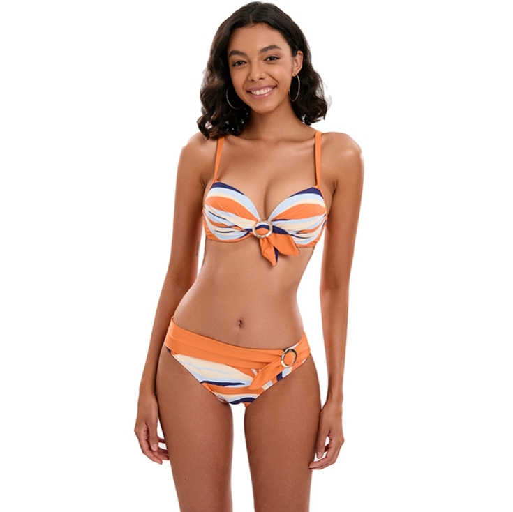 Women Placement Print Bikini Set مجموعة بيكيني طباعة موضع المرأة