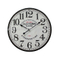 Antique Artistic Handmade Wooden Wall Clock Creative Brief Walnut Clock for Home Office Decor
