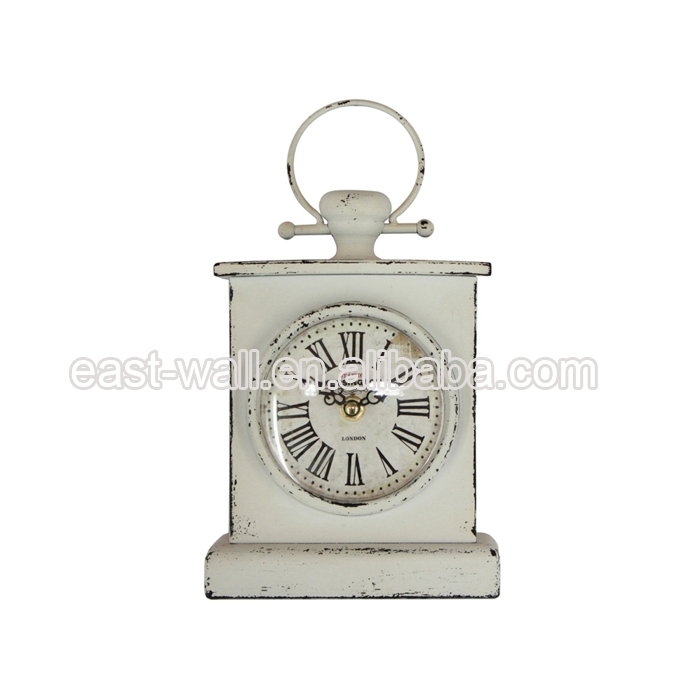 Quality Guarantee 100% Handmade Retro Clock Custom Color Table Clock