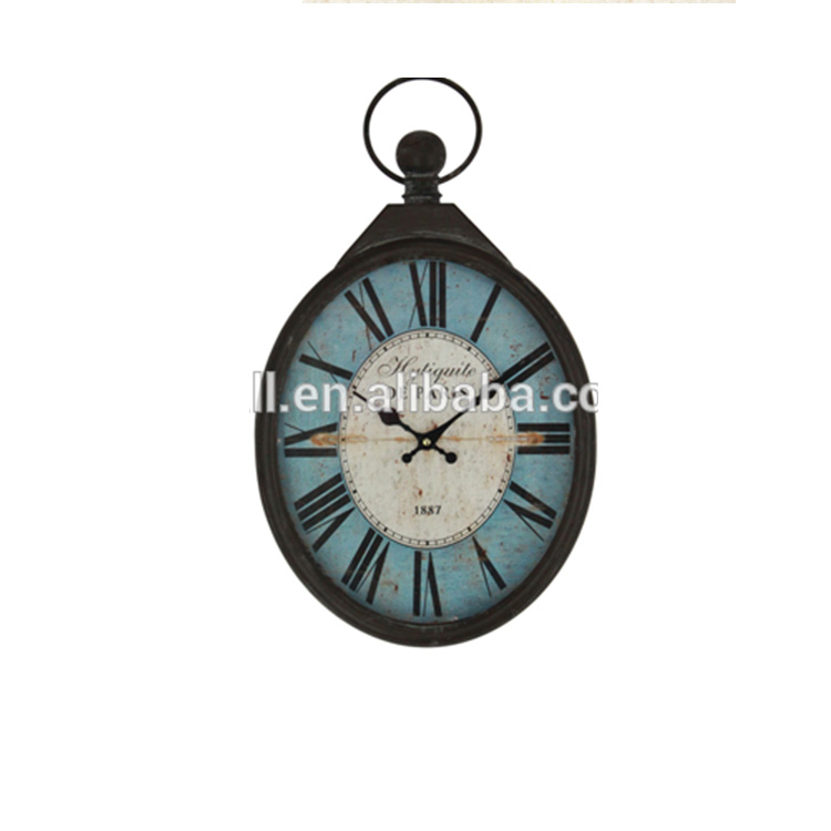 Analog Clock With Digital Display High Quality Antique Style