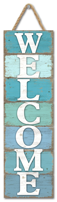 Custom Color Hanging Wall Decor Plaque Wood Word Sign