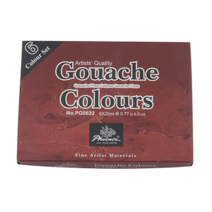 22ml Gouache Colour Set Artists' Quality of 6/10pcs