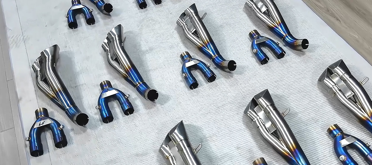 motorcycle full system exhaust motorcykel fuld system udstødning