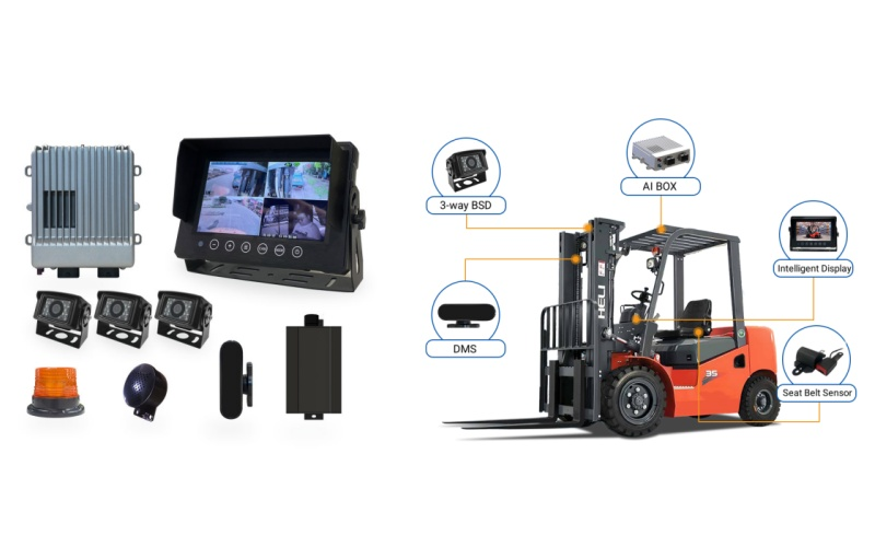 360 Forklift AI Safety System 360도 지게차 AI 안전 시스템