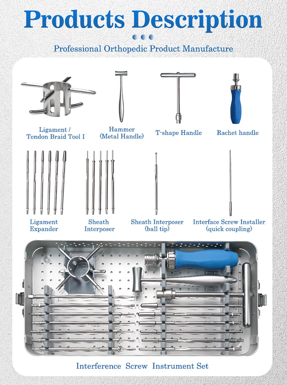 界面钉工具包-详情_03 Cruciate Ligament Localization System