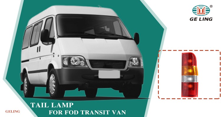 Ford Transit Van Mk6 2000 Tail LampGL-07-078 (2) Fanale posteriore Ford Transit Van Mk6 2000
