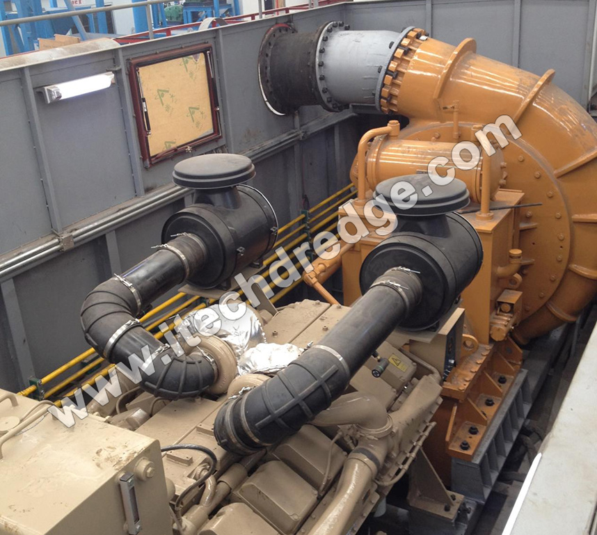 CSD500 Suction Dredger Cutting Method طريقة قطع الحفارة بالشفط CSD500