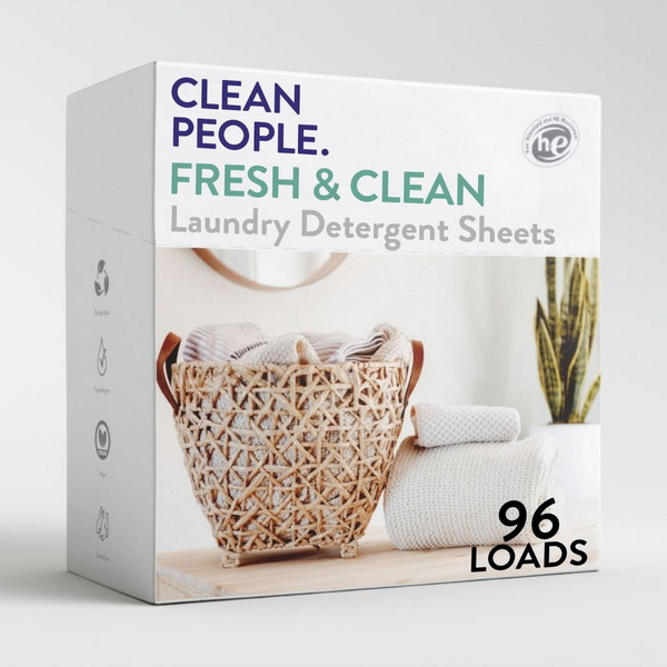 Are Clean People Laundry Sheets Non Toxic Clean People 세탁 시트는 독성이 없습니다.