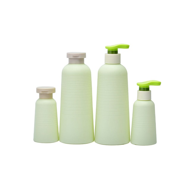 HDPE soft touch plastic lotion bottles زجاجات محلول بلاستيكية ذات ملمس ناعم HDPE