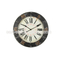 Hot Sales High-End Handmade Wholesale Price Metal Frame Glass Cover Wall Clock
