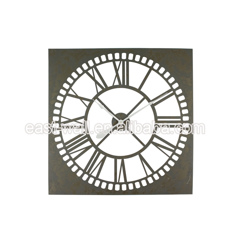 Standard New Model Furniture Home Decoration Wall Clock In Living Room