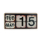 Factory Direct Sale Custom Decorative Vintage Metal Calendar
