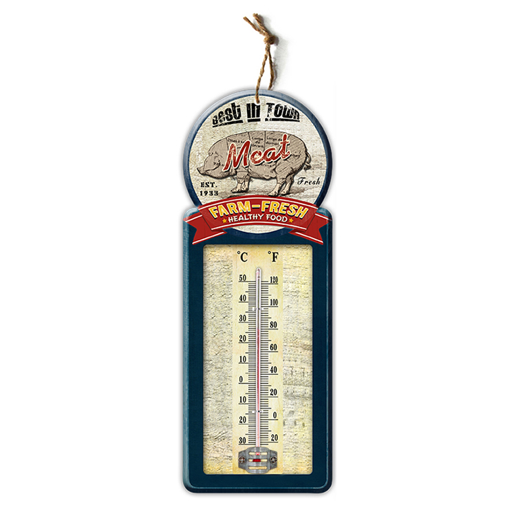 Different types new product indoor wall decorative thermometer