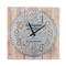 Chinese Factory Custom Square Shape Wall Clock Modern Wholesale