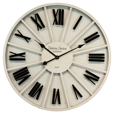 Simple Style Roman Numeric Classic Office Wall Clock Made In China