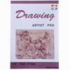 Drawing Pad 100gsm 40 Sheets Tape Bound Colored Cover A3 A4 5x7"