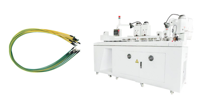Shrinkable Tubing Inserting and Terminal Crimping Machine Shrinkable Tubing Inserting and Terminal Crimping Machine
