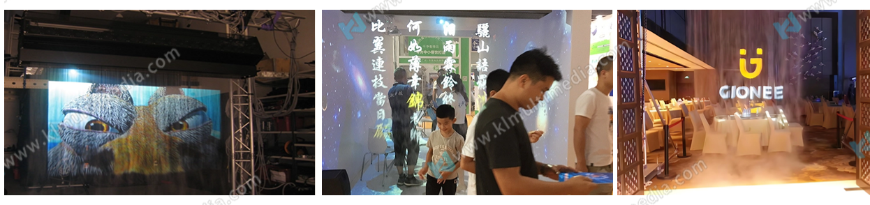 fog hologram projector جهاز عرض الهولوغرام الضباب