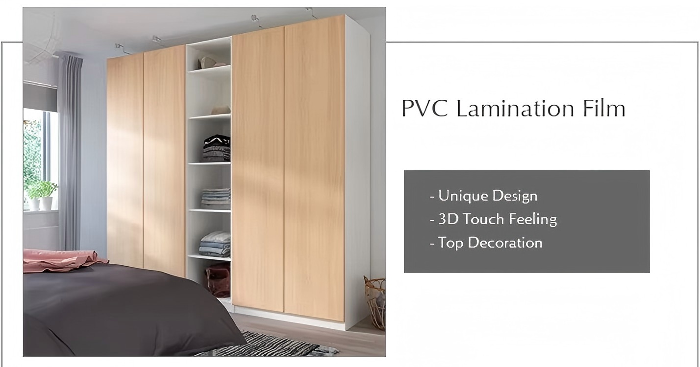 Features of Wood Grain PVC Decorative Film Kenmerken van PVC-decoratieve film met houtnerf