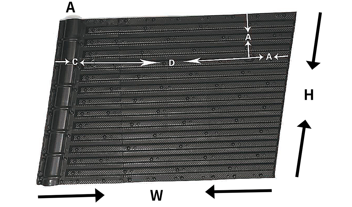 BAC Cooling Tower Fill Media Pinahusay na Disenyo