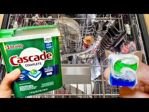 Powder Dishwasher Pods عبوات مسحوق غسالة الصحون