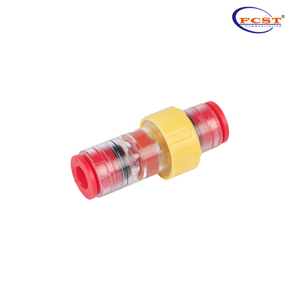 Connecteur de micro-conduits de bloc-gaz à gaz de 10 à 8 mm
